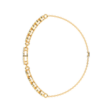 Rose Circle Station Bracelet