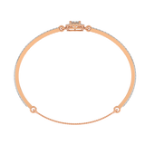 Emerald Halo Bangle
