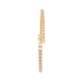 Round Baguette Split Tennis