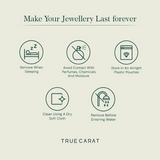 1.10 Carat Heart Cut Moissanite Solitaire Ring