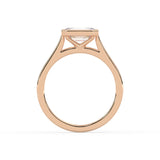 Emerald Cut Bezel Ring