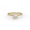 Square Cushion Bezel Ring