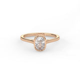 Cushion Cut Bezel Ring
