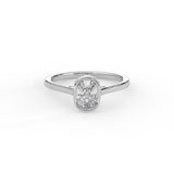 Cushion Cut Bezel Ring