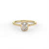 Cushion Cut Bezel Ring