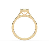 Cushion Cut Bezel Ring