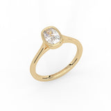 Cushion Cut Bezel Ring