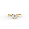Radiant Cut Bezel Solitaire Ring