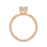 Emerald Cut Solitaire Ring