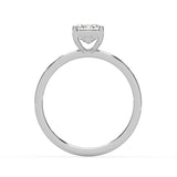Emerald Cut Solitaire Ring