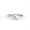 Asscher Cut Solitaire Ring