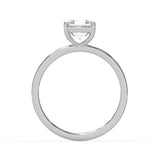 Asscher Cut Solitaire Ring