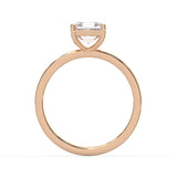 Asscher Cut Solitaire Ring