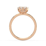 Heart Cut Solitaire Ring
