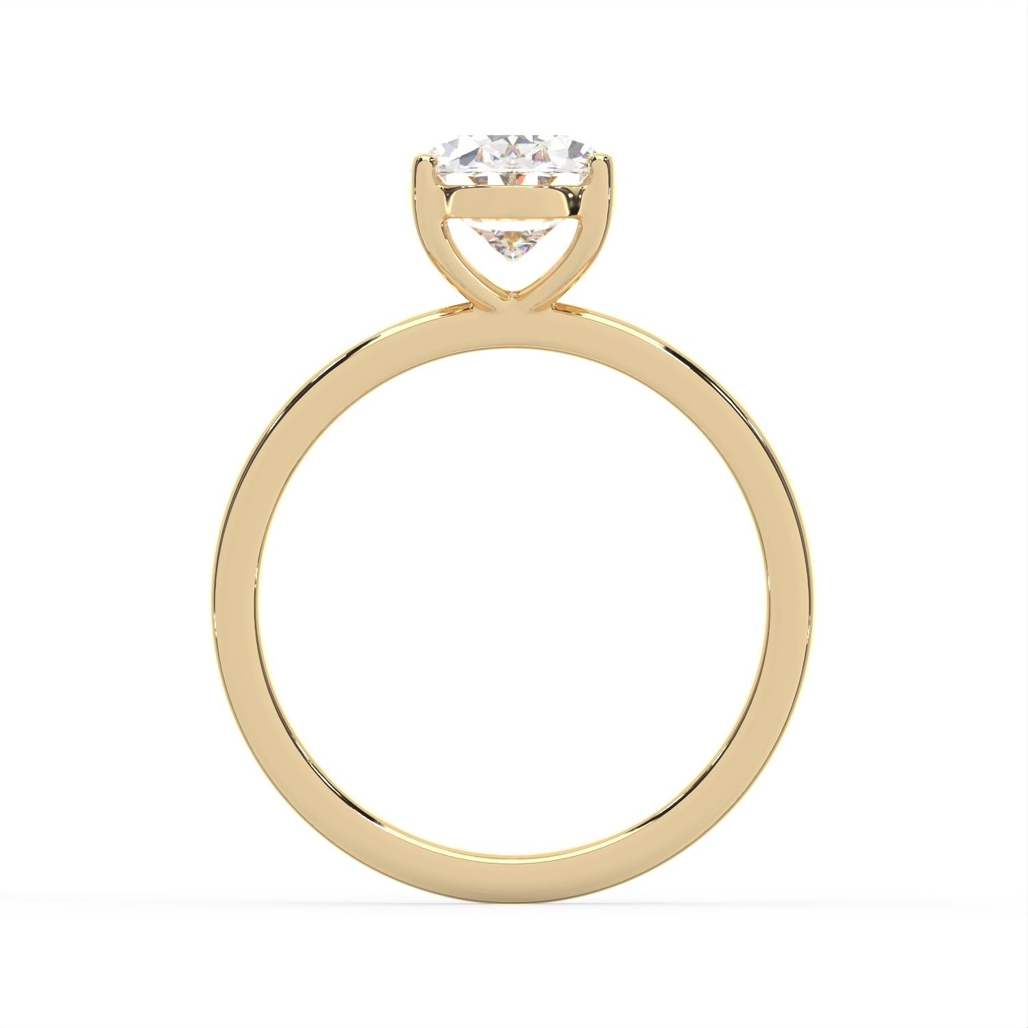 Oval Cut Solitaire Ring