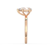 Pear Cut Solitaire Ring