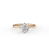 Round Diamond Solitaire Ring