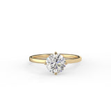 Round Diamond Solitaire Ring
