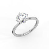 Round Diamond Solitaire Ring