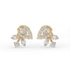 Pear Leaf Drop Earrings
