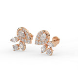 Pear Leaf Drop Earrings