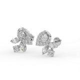 Pear Leaf Drop Earrings