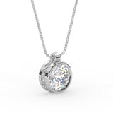 Round Bezel Pendant