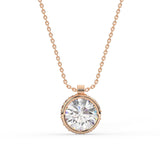 Round Bezel Pendant