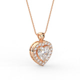 Heart Halo Pendant