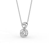 Round Solitaire Pendant