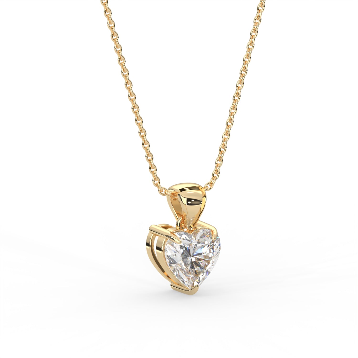 Heart Pave Pendant