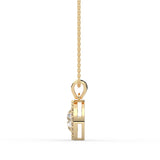 Round Halo Pendant